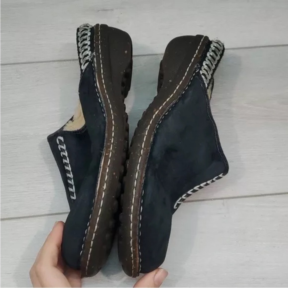 Ugg Australia Women Kohala Shearling SlippeComfort 5177 Leather Mules shoes sz 6 - Picture 4 of 9